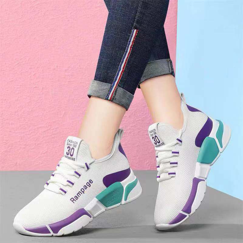 Women's Casual Shoes Breathable Mesh Platform Sneakers