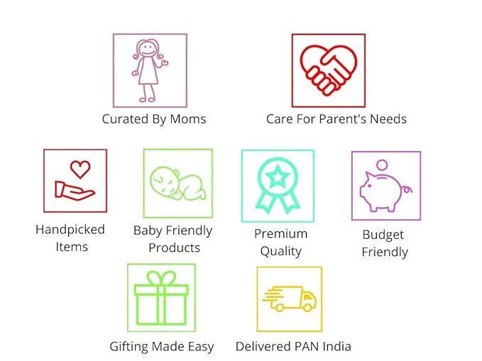 Newborn Baby Essential Kit - 21 Items(Summer Kit for 0-3 Months)