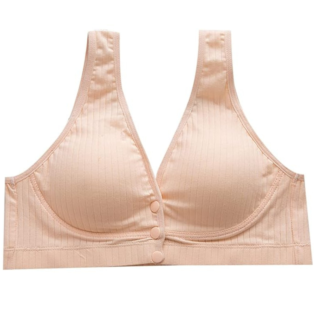 4 Pack Women's Cotton Nursing Bra, Wirefree Maternity Bras Bralette for Breastfeeding Tank Top Style Sleep Bra, Kindred Bravely Sublime Adjustable Crossover Nursing Bra